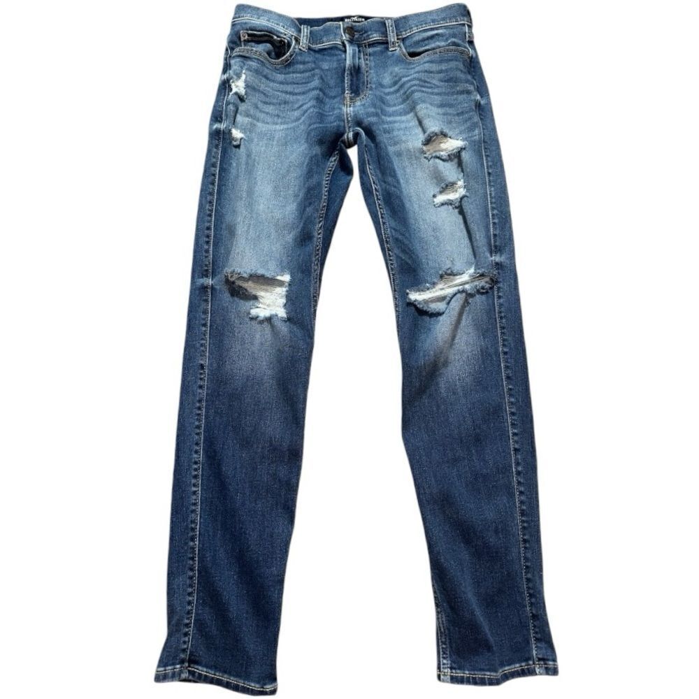 Hollister Skinny Distressed Jeans Woman’s Size 31”